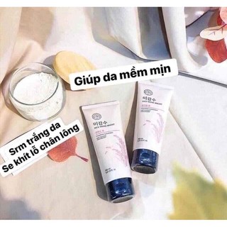 sữa rửa mặt gạo