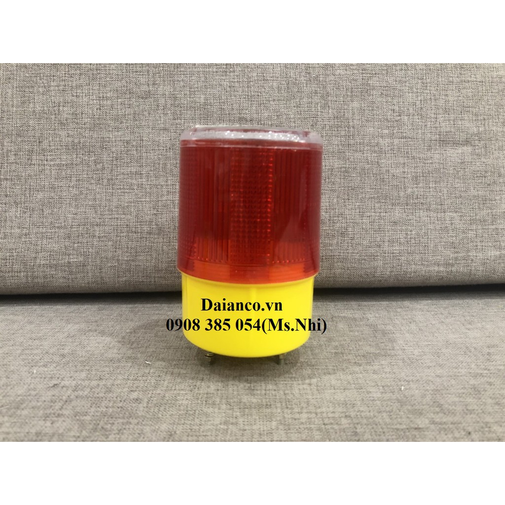 Đèn cảnh báo đế nam châm sử dụng năng lượng mặt trời JS01- Hình thật