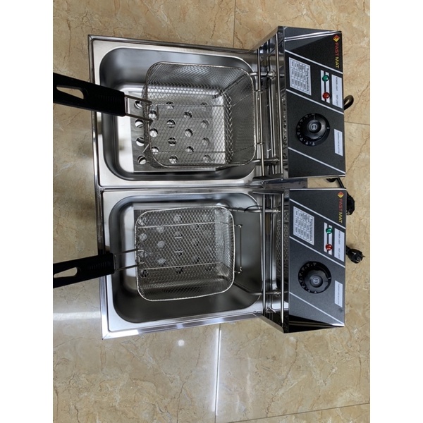 BẾP CHIÊN NGẬP DẦU  ĐÔI HÃNG FAST MAT