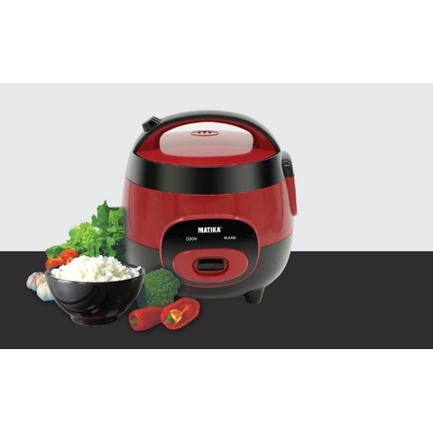 Nồi cơm,nồi cơm điện Matika MTK-RC08 nhỏ gọn,độc đáo,bảo hành 12 tháng