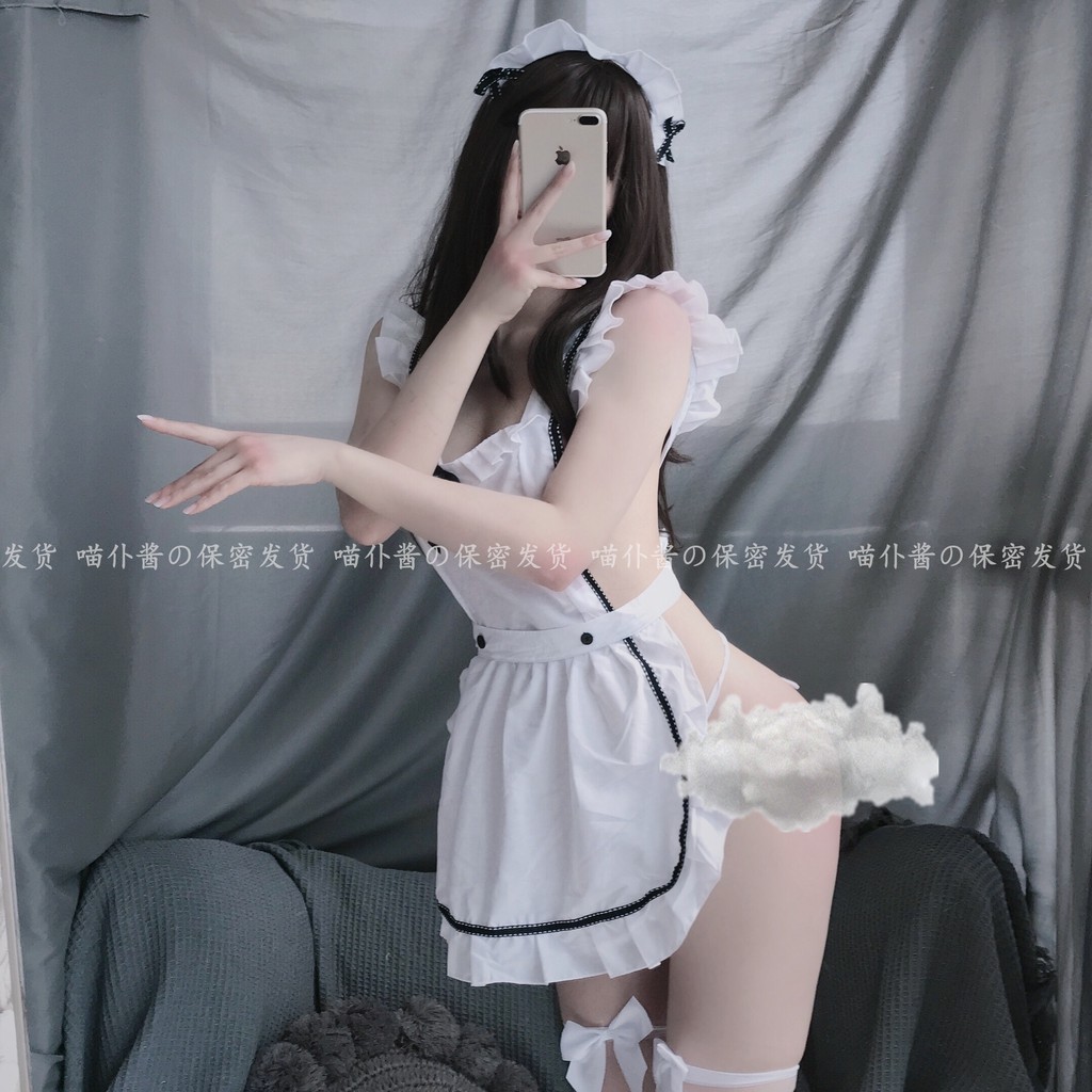 Váy ngủ Cosplay hầu gái giúp việc sexy