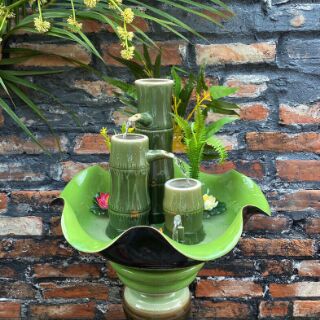 Thác Nước Phong Thủy  Mini để phòng khách trang trí