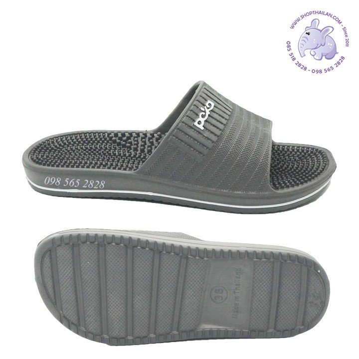Dép nhựa có gai mềm massage chân Thái Lan PK1310 size 36- 44 ,dép đúc nguyên khối, đế chống trượt tốt