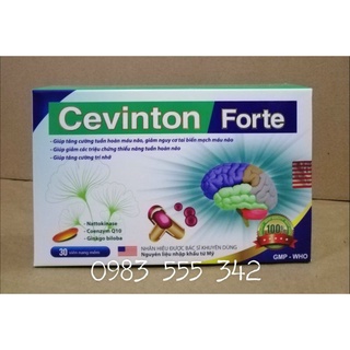 Cvinton fort tăng cường trí nhớ, tăng cường lưu thông máu não.