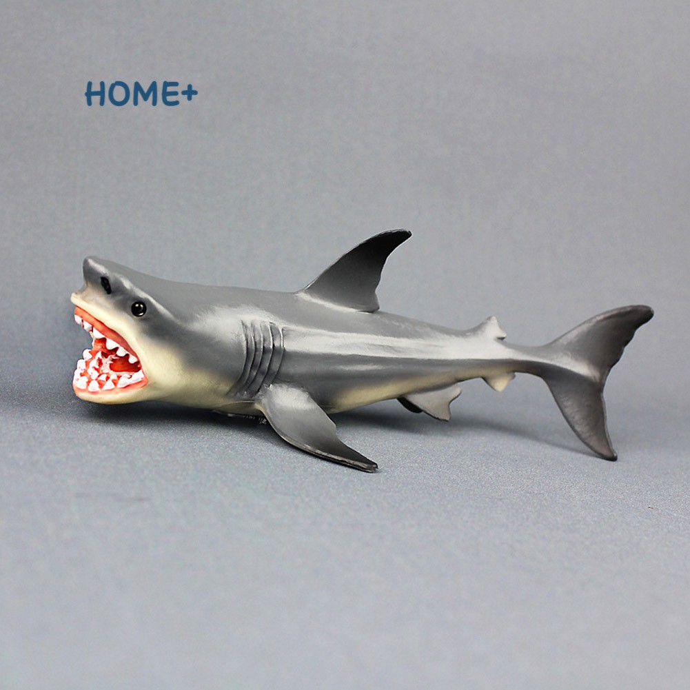 Megalodon Shark Ocean Education Animal Figure Model Kids Children Toy Gift @vn