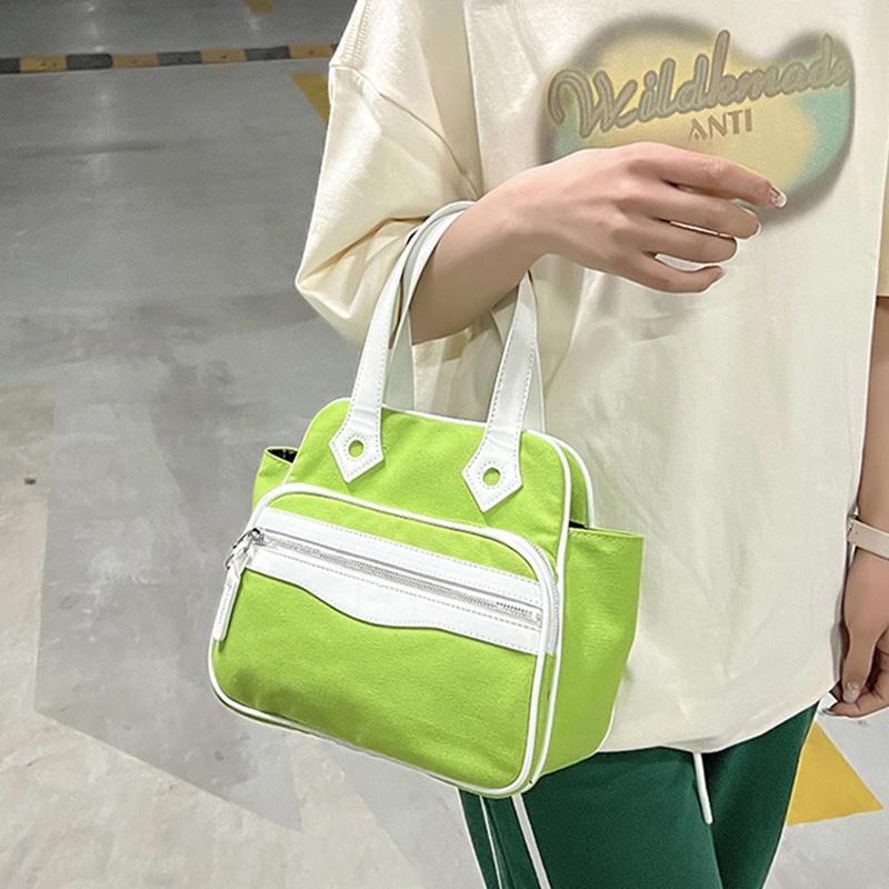 Túi Đeo Vai Vải canvas Chất Lượng Cao Sức Chứa Lớn Thời Trang Cho Nữ