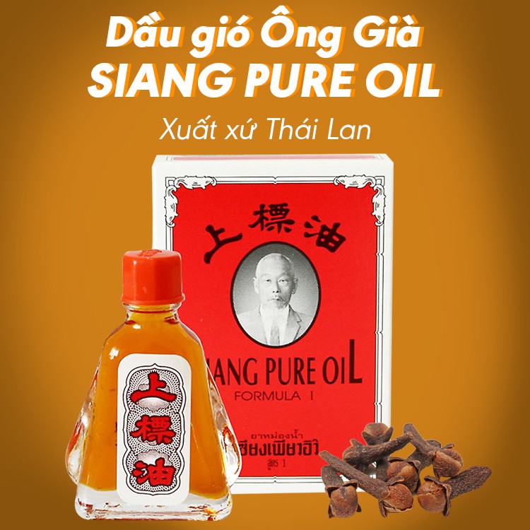 Dầu Thái Lan Siang Pure Oil 3ML