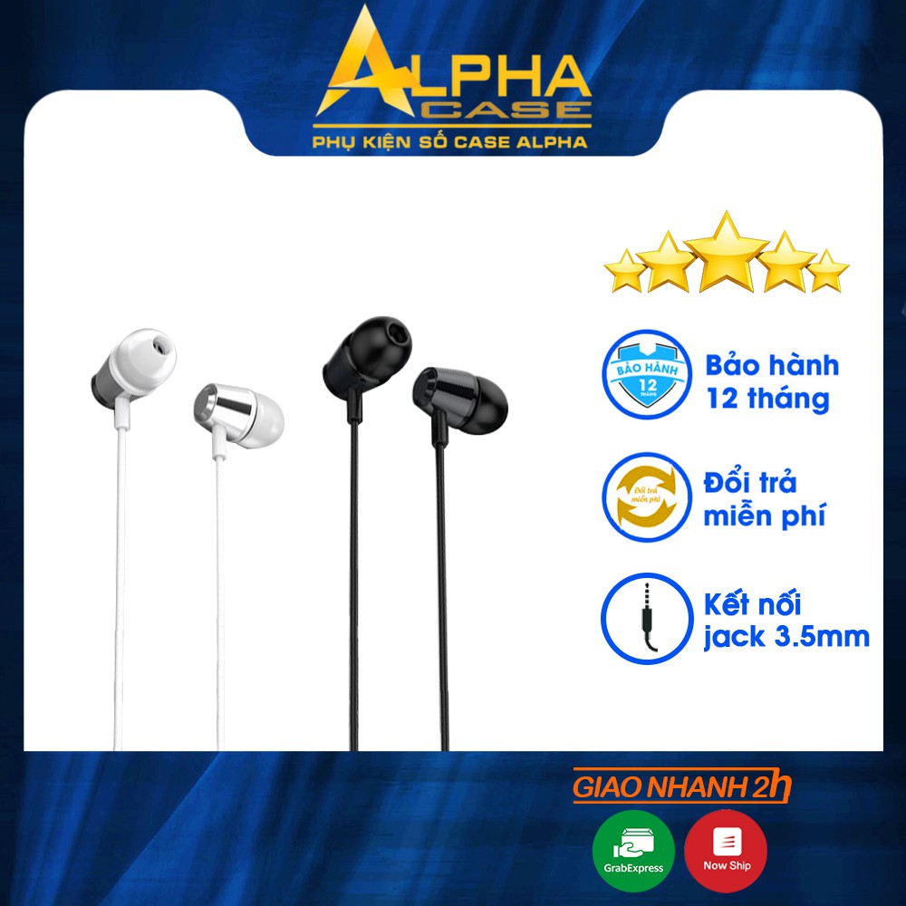 Tai nghe nhét cao su V99 SD chính hãng cao cấp CaseAlpha