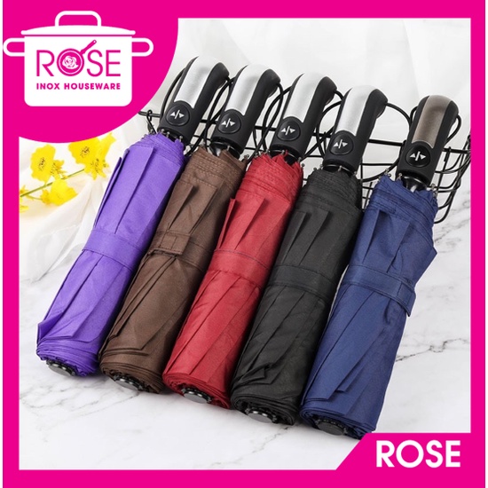 Ô Dù 10 Nan Tự Động Gấp Gọn Đóng Mở 2 Chiều Chống Tia UV- Dù Bấm Vải Dù Cao Cấp Hàng Xuất Khấu