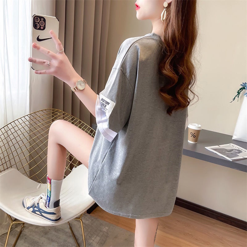 Áo from rộng tay lỡ dáng dài in 5D chất liệu cotton thoáng mát size đến 70kg | BigBuy360 - bigbuy360.vn