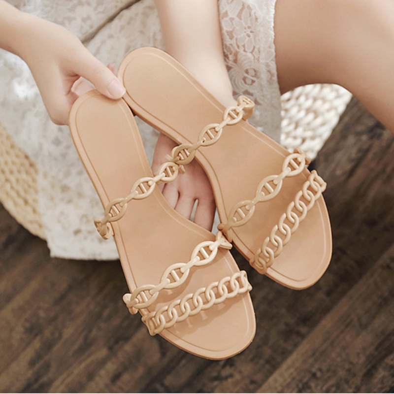 Dép nhựa quai xích mẫu mới hot 2019-DG15 AA