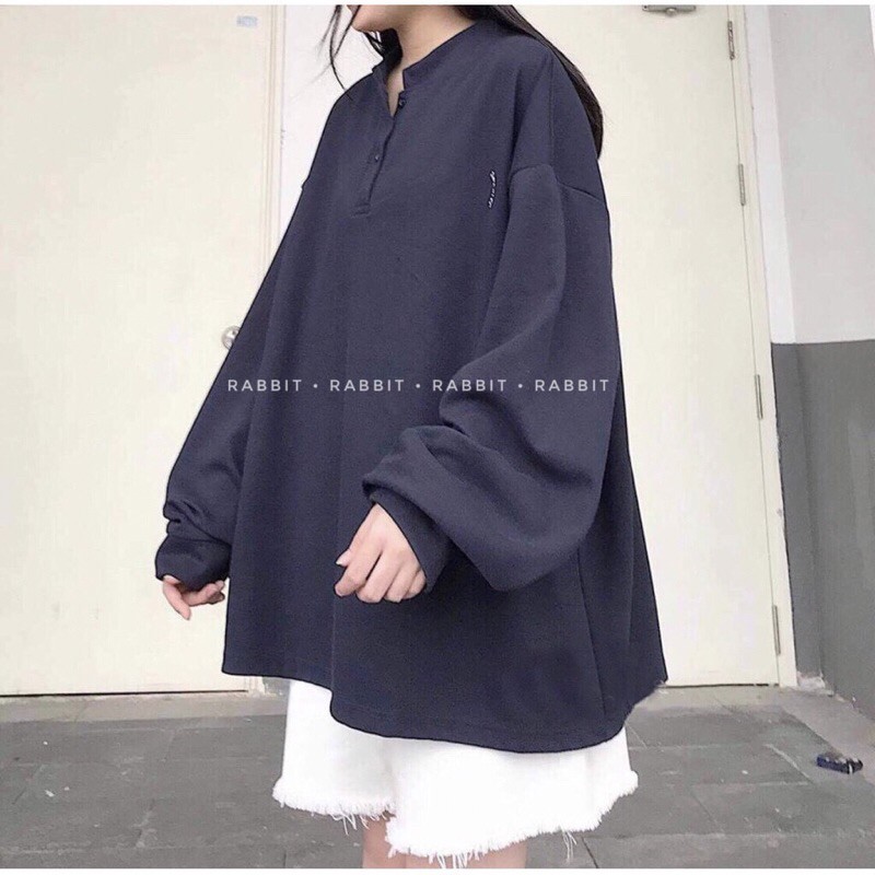 Áo nỉ sweater nỉ bông Form Rộng-Phong Cách Oversize Unisex N28A99