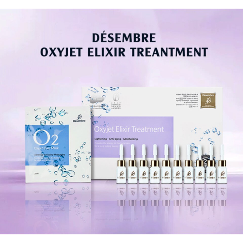 Liệu trình Oxyjet Elixir Treatment Cung Cấp Oxy Tươi Desembre