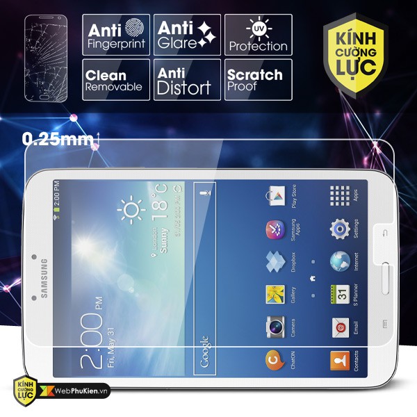 Kính cường lực MTB Samsung Galaxy Tab E 9.6/E 8.0/S2/S3/S4/S6/S6 Lite/S5e/T561/P615/T725/T375/S7/T835/T825/T865