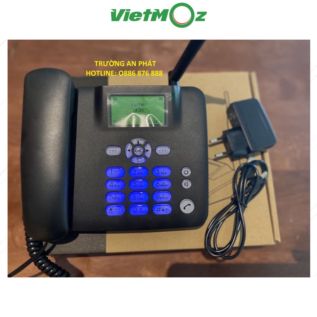 Điện Thoại Bàn Gắn Sim Di Động - Huawei GSM F317 Lắp Mọi Loại Sim Gphone, HomePhone, Di Động