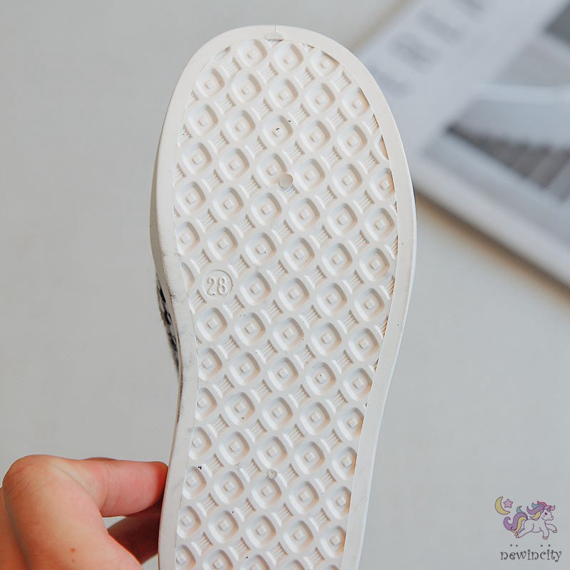 Giày vải canvas thiết kế màu sắc đơn giản thời trang dành cho trẻ em