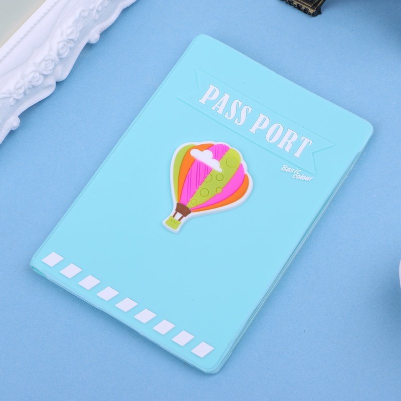 Vỏ Bọc Hộ Chiếu Bằng Silicon Chống Thấm Nước Màu Sắc Ngọt Ngào