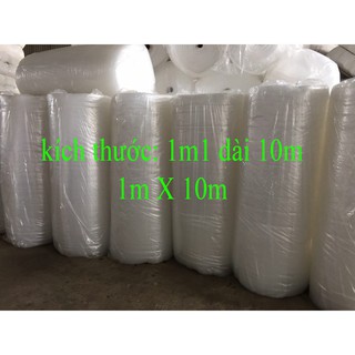 [FREESHIP] Combo (1m1 X10m) Màng xốp khí bọc hàng chống sốc chống xước xốp hàng tiêu chuẩn loại 1 giá xưởng