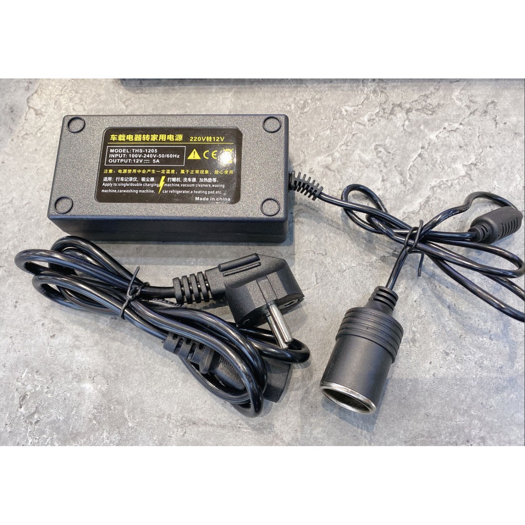 MÁY BƠM LỐP Ô TÔ TỰ NGẮT MICHELIN MODEL 12266  + ADAPTER CHUYỂN NGUỒN 12V-220V
