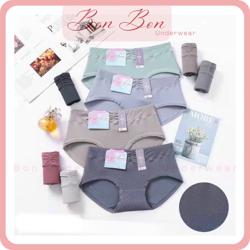 Quần lót cotton cạp nhún cao cấp