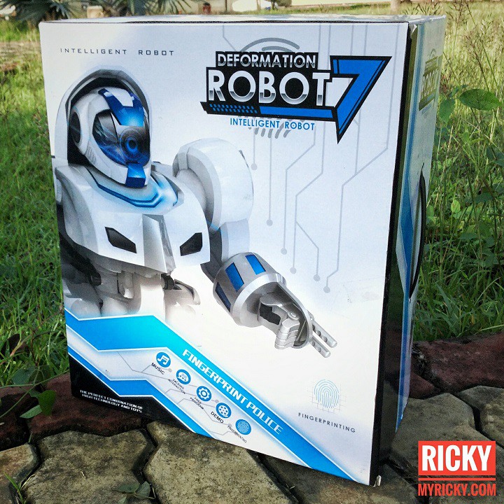 ROBOT điều khiển thông minh K04 -Biến hình,  Bước đi,  nói chuyện như thật -  Cảm Ứng Vân Tay