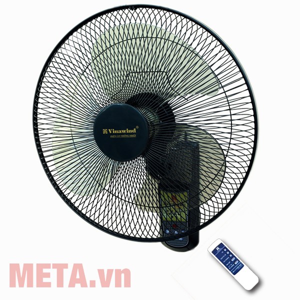 Quạt Treo tường Vinawind-QTT400X-HĐ (Khiển Xa) sải cánh 400cm, Quạt Điện Cơ Thống Nhất