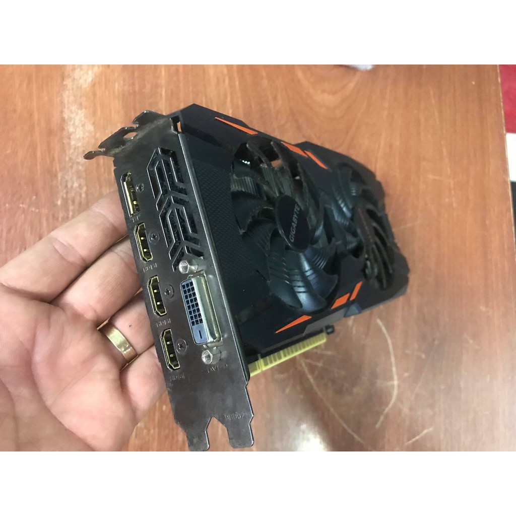 [Mã ELHAMS5 giảm 6% đơn 300K] Vga Gigabyte GTX 1050ti 4G OC 2 fan,1 fan