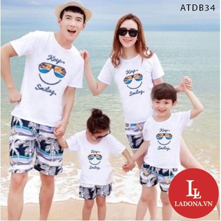 Áo Gia Đình Mùa Hè Đẹp MS02 (Gia 1 Áo)