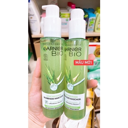 SỮA RỬA MẶT HỮU CƠ GARNIER SẢ chai 150ml- hàng Đức
