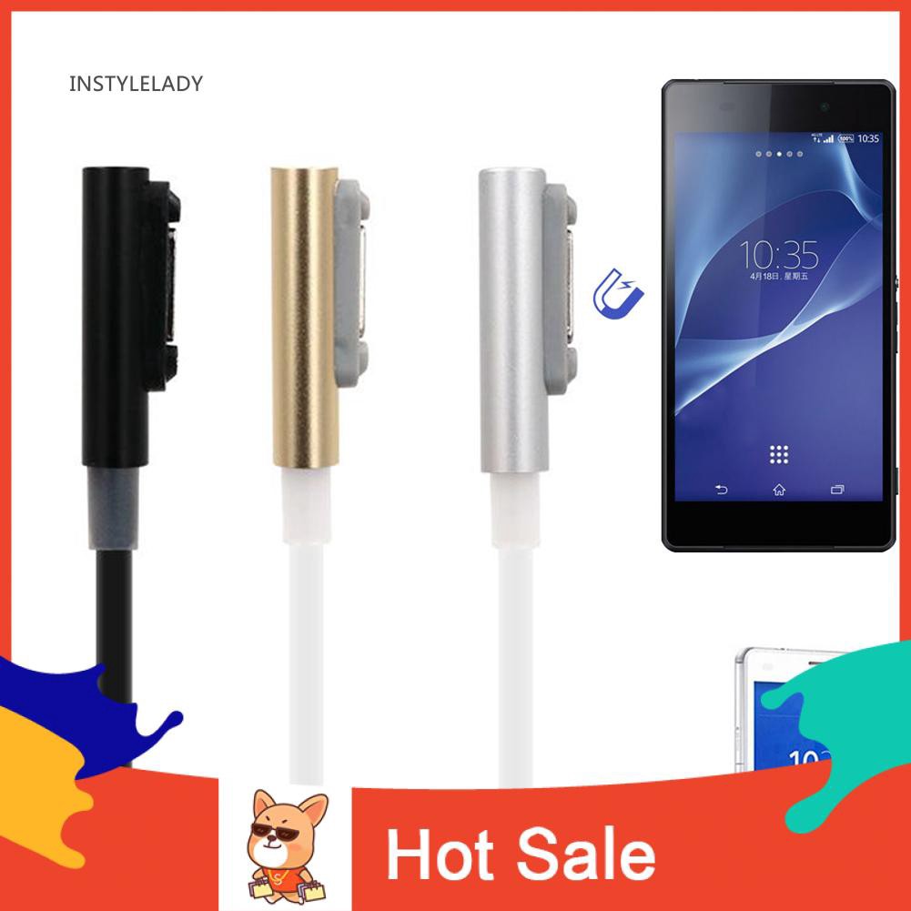 Cáp Sạc Từ Tính 100cm Cho Sony Xperia Z3 L55T Z2 Z1 Compact Xl39H