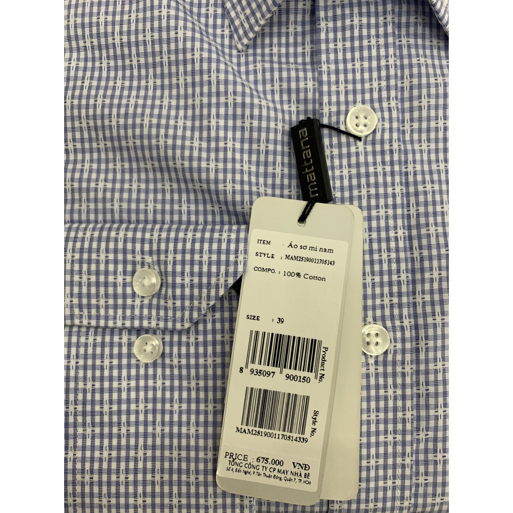Áo sơ mi nam dài tay