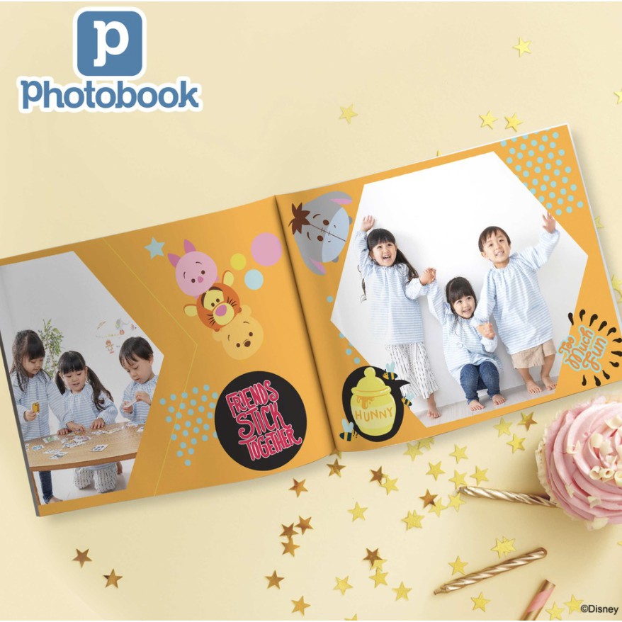 [Toàn Quốc] [E-voucher] In sách ảnh theo yêu cầu bìa mềm 40 trang 8” x 6” (20 x 15cm) - Thiết kế trên web Photobook