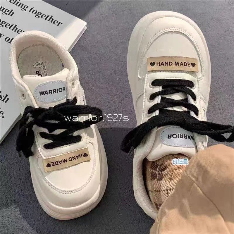 Giày Bánh Mì Nữ Độn Đế Màu Nâu 3 Sọc Mẫu Mới Cực Xinh Đi Học Đi Chơi A6 - ℂ𝔸𝕄𝕊𝕋𝕆ℝ𝔼