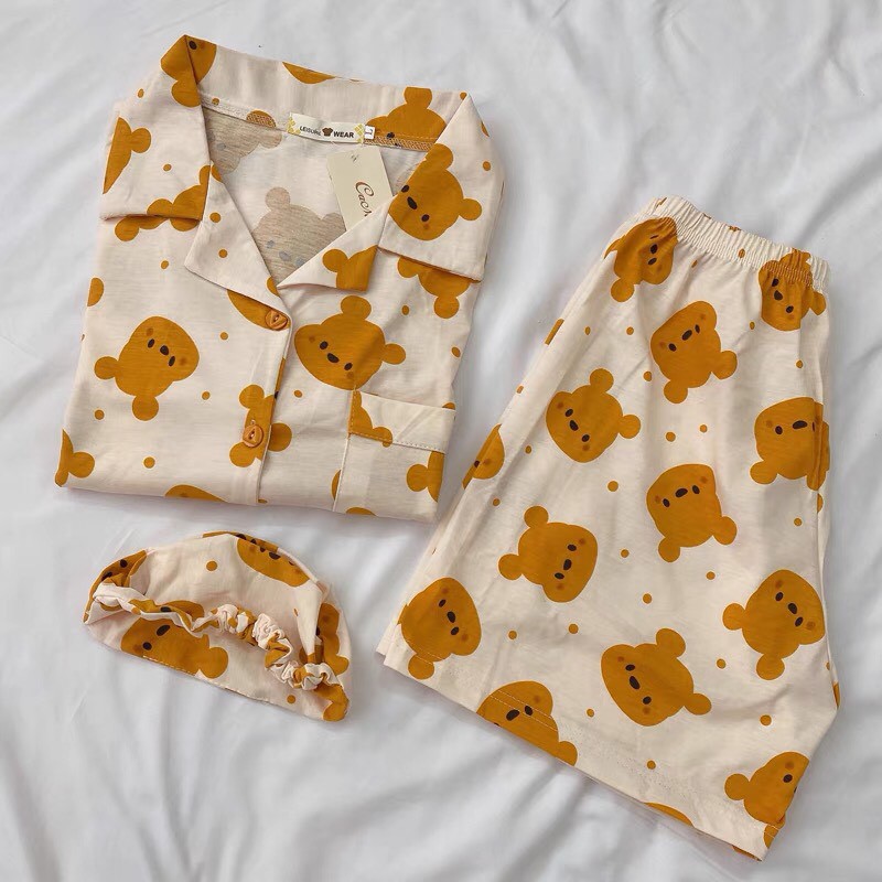 Bộ ngủ Pyjama hoạt hình form rộng mặc nhà mặc ngủ siêu xinh ♥ | BigBuy360 - bigbuy360.vn