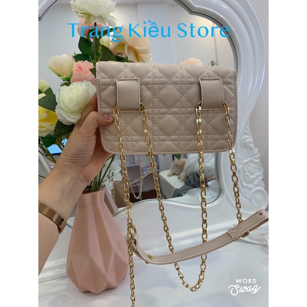 Túi Xách Nữ Túi Kẹp Nách CD Ô Trám Size 21 Thời Trang