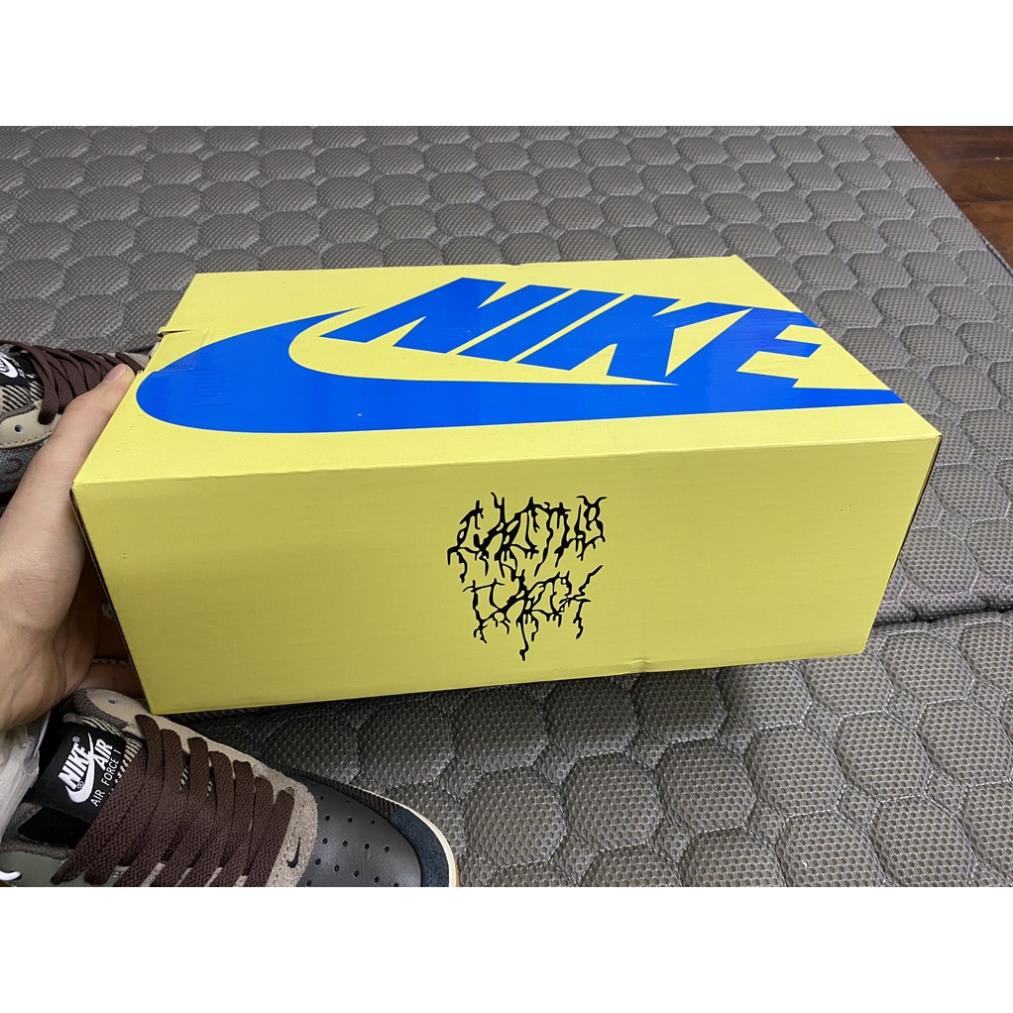 (Ảnh Shop Chụp) Giày Thể Thao- Af1 Travis Scot Thổ Cẩm Bản Cao Cấp (Fullbox+ Phụ kiện) | BigBuy360 - bigbuy360.vn