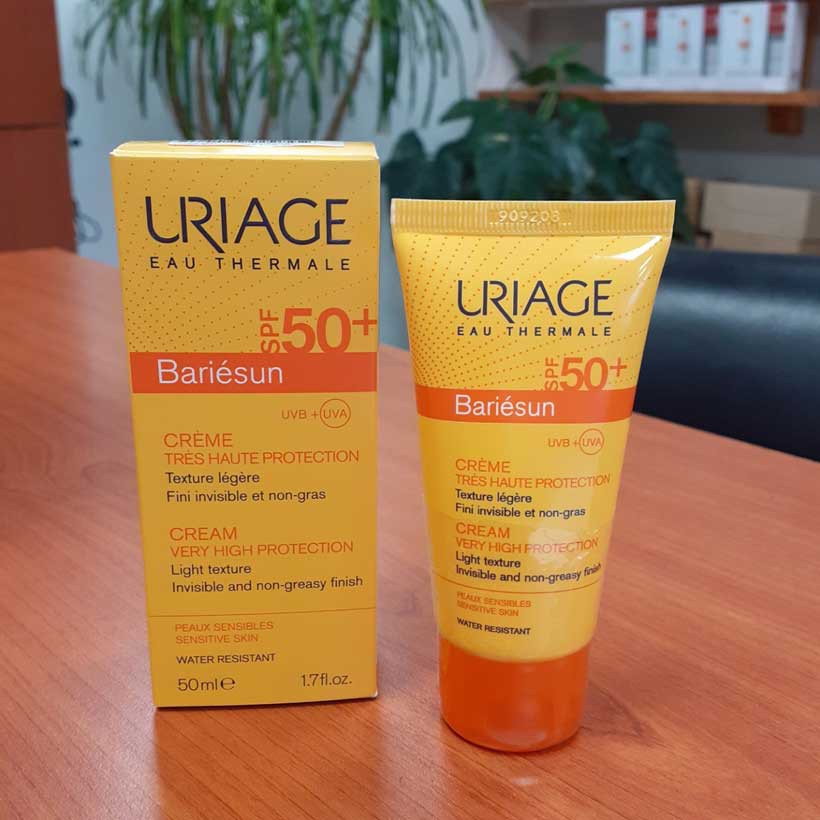 [Quà tặng] Kem chống nắng bảo vệ cho da nhạy cảm Uriage Bariésun SPF50+ Crème 50ml