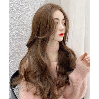 Tóc giả nữ đẹp ❤Freeship❤ Cả đầu xoăn 2 mái bay 2201