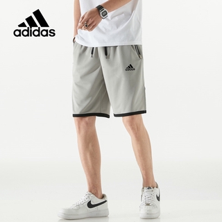 Quần Short Thể Thao Adidas Phối Khóa Kéo Trẻ Trung Năng Động Cho Nam