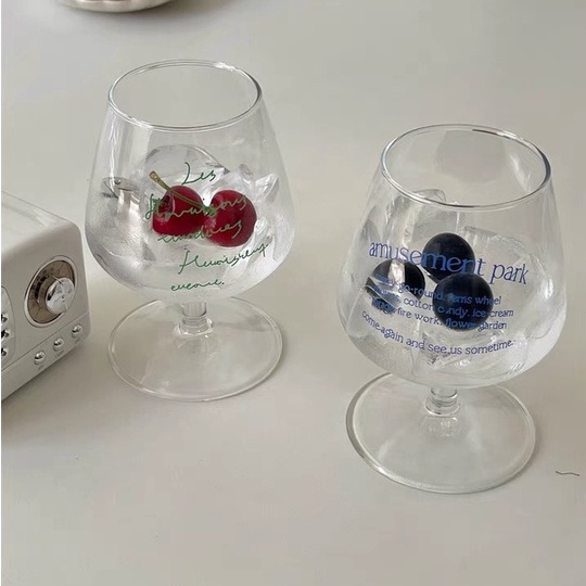 Ly, Tách Có Đế Uống Nước Wine Glass Amusement Park