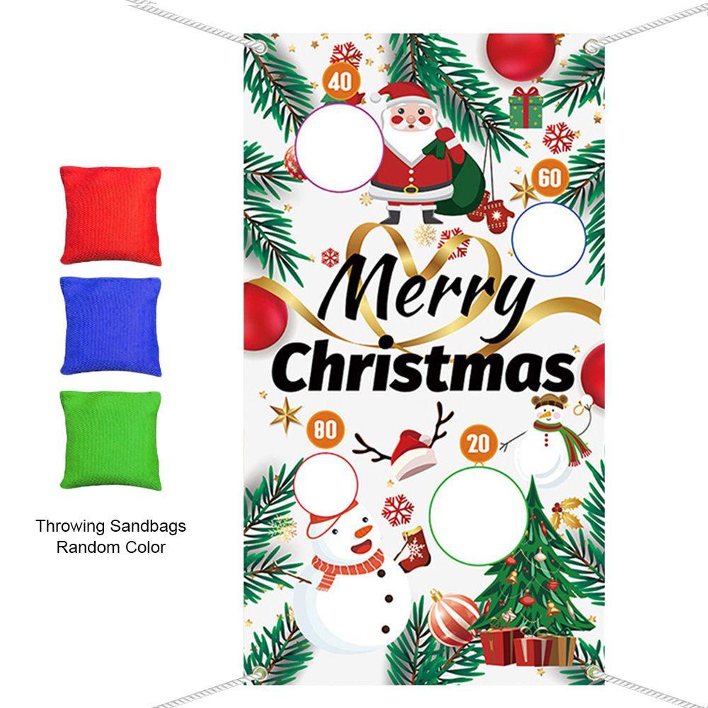 Cờ Trang Trí Giáng Sinh 2022 Hình Ông Già Noel / Người Tuyết An Toàn Cho Người Lớn Và Trẻ Em