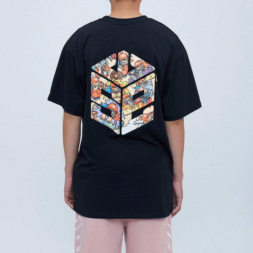 Áo Thun Nam Nữ SWE Cube MOZZIE Unisex - Kiểu áo phông Ulzzang tay lỡ Nelly Leevin Store | BigBuy360 - bigbuy360.vn