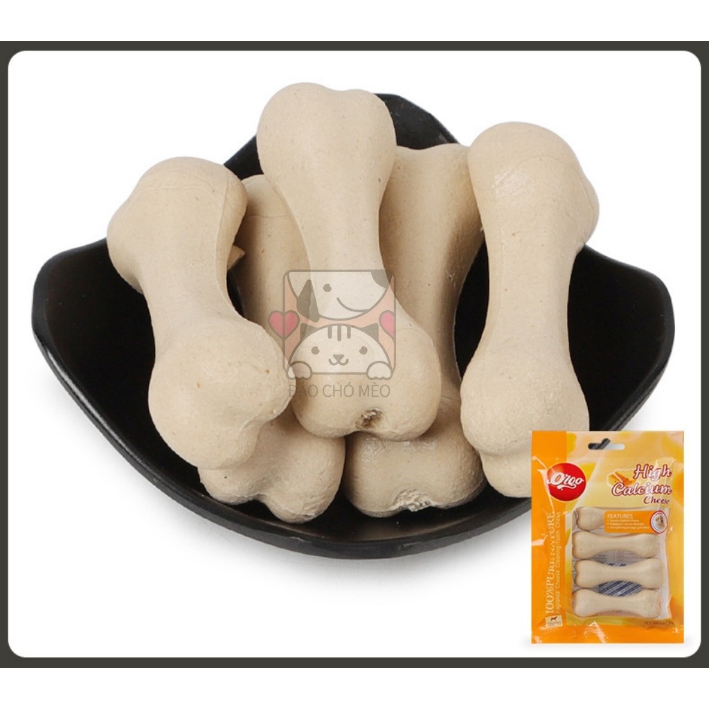 Xương Gặm Sạch Răng Orgo Thơm Miệng Cho Chó - An Toàn Vệ Sinh Loại Bỏ Vi Khuẩn Có Hại - Đảo Chó Mèo