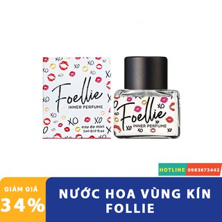 nước hoa vùng kín💖FREESHIP💖nước hoa vùng kín foellie bản limited shop có che tên nhiều màu HALIY221