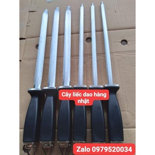 Cây liếc nhật mài dao hàng chính hãng nhật - thép cacbon có nam châm ảnh thật