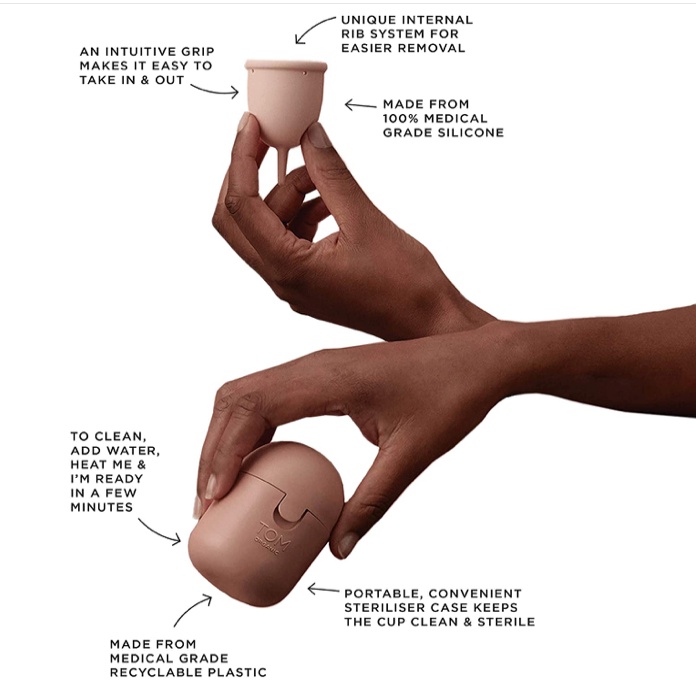 Cốc nguyệt san TOM Organic The Period Cup