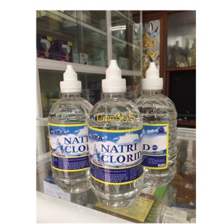 Combo 3 chai Nước muối sinh lí 0,9% 500ml