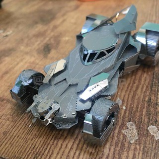 Mô hình kim loại lắp ghép lắp ráp trang trí 3D - xe batman (Tặng dụng cụ lắp ghép khi mua 2 bộ bất kỳ)