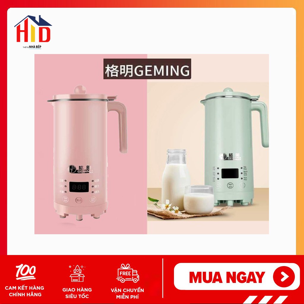 [Mã ELHA22 giảm 5% đơn 300K] Máy xay sữa hạt đa năng Geming mini GM 307