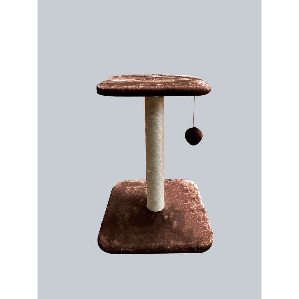 Cattree MIAO nhà cây kết hợp trụ cào móng và quả bóng cho mèo 3 màu xinh xắn CT00034